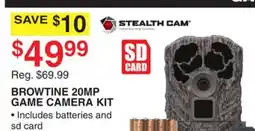 Dunham's Sports STEALTH CAM BROWTINE 20MP GAME CAMERA KIT offer