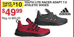 Dunham's Sports ADIDAS YOUTH LITE RACER ADAPT 7.0 ATHLETIC SHOES offer