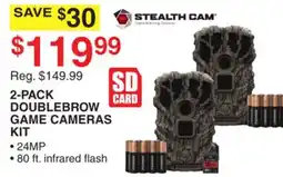 Dunham's Sports 2-PACK DOUBLEBROW GAME CAMERAS KIT offer
