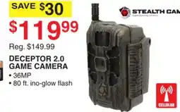 Dunham's Sports STEALTH CAM DECEPTOR 2.0 GAME CAMERA offer