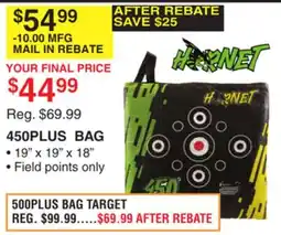 Dunham's Sports 450PLUS BAG offer