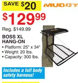 Dunham's Sports BOSS XL HANG-ON offer