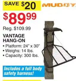 Dunham's Sports VANTAGE HANG-ON offer
