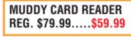 Dunham's Sports MUDDY CARD READER offer