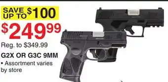 Dunham's Sports G2X OR G3C 9MM offer