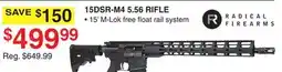 Dunham's Sports RADICAL FIREARMS 15DSR-M4 5.56 RIFLE offer