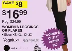 Dunham's Sports WOMEN'S LEGGINGS OR FLARES offer