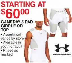 Dunham's Sports GAMEDAY 5-PAD GIRDLE OR TOP offer