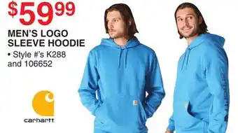 Dunham's Sports MEN'S LOGO SLEEVE HOODIE offer