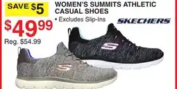 Dunham's Sports SKECHERS WOMEN'S SUMMITS ATHLETIC CASUAL SHOES offer