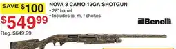 Dunham's Sports BENELLI NOVA 3 CAMO 12GA SHOTGUN offer