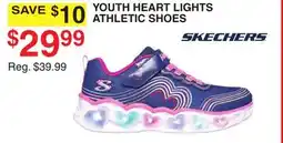Dunham's Sports SKECHERS YOUTH HEART LIGHTS ATHLETIC SHOES offer