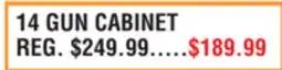 Dunham's Sports 14 GUN CABINET offer