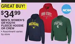 Dunham's Sports MEN'S, WOMEN'S OR YOUTH FLEECE HOODIE OR CREW offer