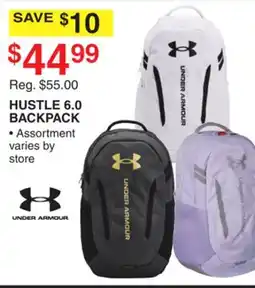 Dunham's Sports UNDER ARMOUR HUSTLE 6.0 BACKPACK offer