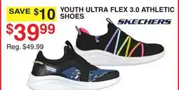 Dunham's Sports YOUTH ULTRA FLEX 3.0 ATHLETIC SHOES offer