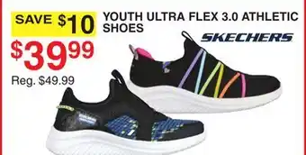 Dunham's Sports YOUTH ULTRA FLEX 3.0 ATHLETIC SHOES offer