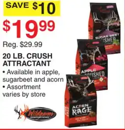 Dunham's Sports WILDGAME 20 LB. CRUSH ATTRACTANT offer