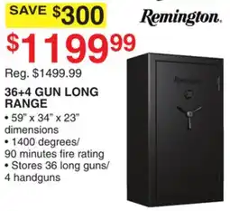 Dunham's Sports 36+4 GUN LONG RANGE offer