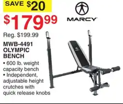 Dunham's Sports MWB-4491 OLYMPIC BENCH offer