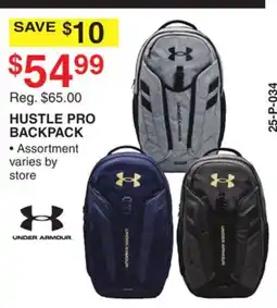 Dunham's Sports HUSTLE PRO BACKPACK offer