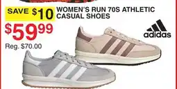 Dunham's Sports ADIDAS WOMEN'S RUN 70S ATHLETIC CASUAL SHOES offer