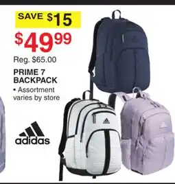 Dunham's Sports ADIDAS PRIME 7 BACKPACK offer