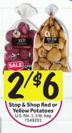 Stop&Shop Stop & Shop Red or Yellow Potatoes offer