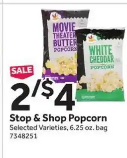 Stop&Shop Stop & Shop Popcorn offer