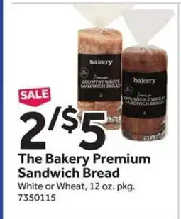 Stop&Shop The Bakery Premium Sandwich Bread offer