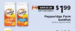 ShopRite Pepperidge Farm Goldfish offer