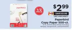 ShopRite Paperbird Copy Paper 500-ct offer
