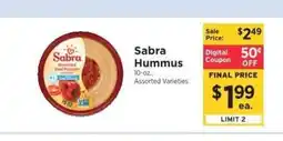 ShopRite Sabra Hummus offer