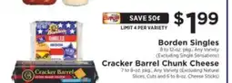 ShopRite Borden Singles offer