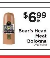 ShopRite Boar's Head Meat Bologna offer
