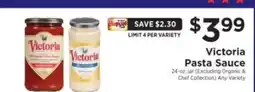 ShopRite Victoria Pasta Sauce offer