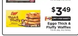 ShopRite Eggo Thick & Fluffy Waffles offer