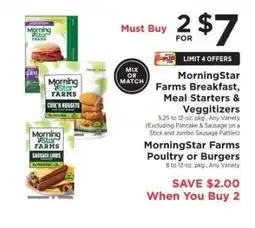 ShopRite MorningStar Farms Products offer