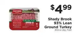 ShopRite Shady Brook 93% Lean Ground Turkey offer