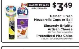 ShopRite Galbani Fresh Mozzarella Cups or Ball offer