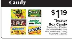 ShopRite Theater Box Candy offer