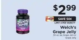 ShopRite Welch’s grape jelly offer