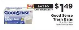ShopRite Good Sense Trash Bags offer
