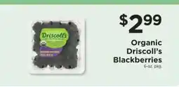 ShopRite Organic Driscoll’s Blackberries offer
