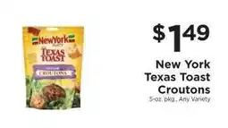 ShopRite New York Texas Toast Croutons offer