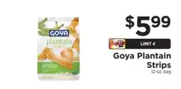 ShopRite Goya Plantain Strips offer