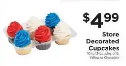 ShopRite Store Decorated Cupcakes offer