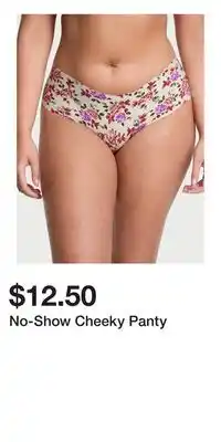 Victoria's Secret No-Show Cheeky Panty offer