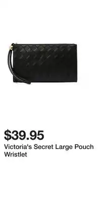 Victoria's Secret Victoria's Secret Large Pouch Wristlet offer