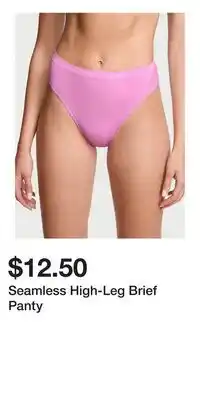 Victoria's Secret Seamless High-Leg Brief Panty offer